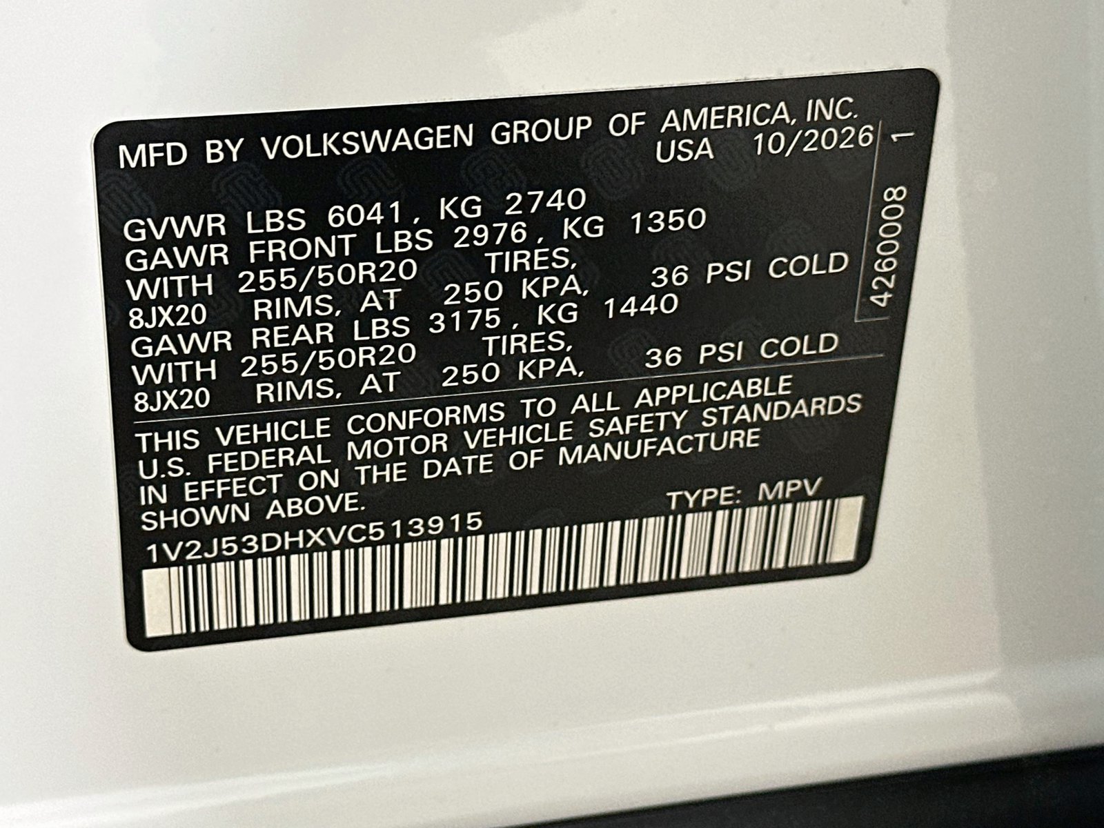 New 2027 Volkswagen Atlas SE AWD/4WD image 48