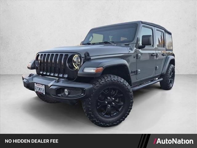 Used 2021 Jeep Wrangler Unlimited Sport AWD/4WD image 1