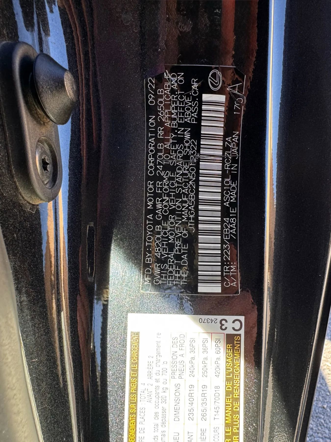 Used 2022 Lexus RC 300 F Sport w/ Navigation Package image 36