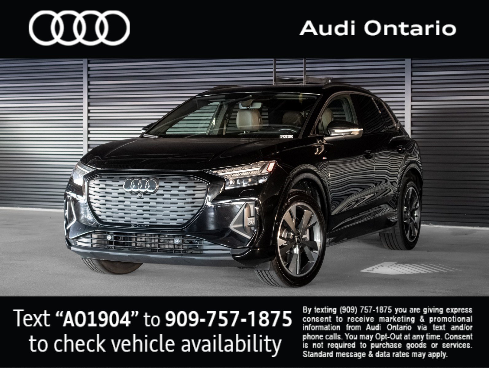 Used 2023 Audi Q4 e-tron Prestige w/ Black Optic Package