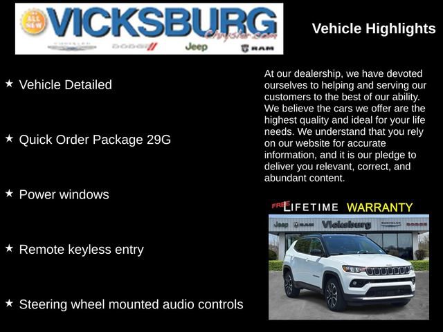 Used 2023 Jeep Compass Limited AWD/4WD image 25