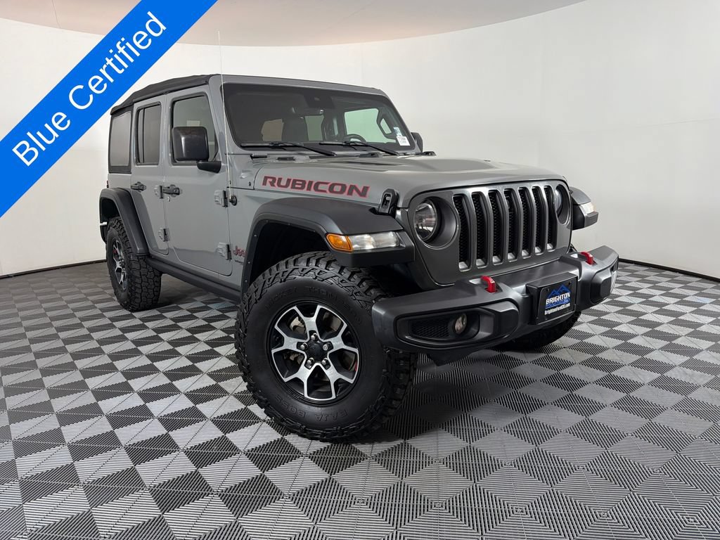 Used 2022 Jeep Wrangler Unlimited Rubicon w/ Cold Weather Group AWD/4WD image 1