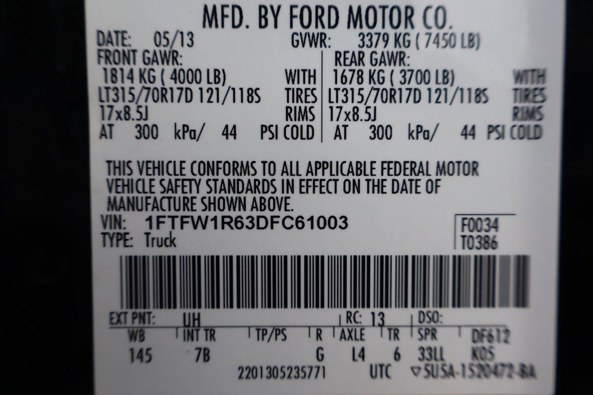Used 2013 Ford F150 Raptor w/ Luxury Equipment Group AWD/4WD image 46