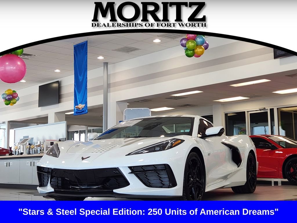 New 2026 Chevrolet Corvette Stingray Premium Conv w/ Stars & Steel Limited Edition RWD image 1