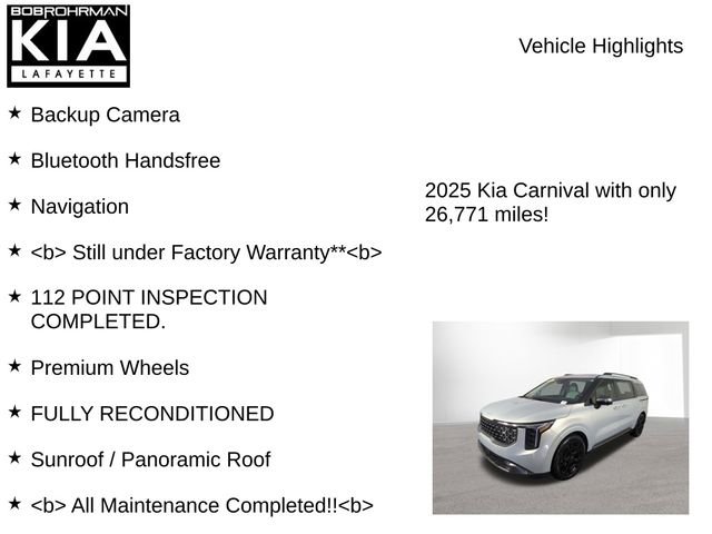 Used 2025 Kia Carnival SX Prestige FWD image 7