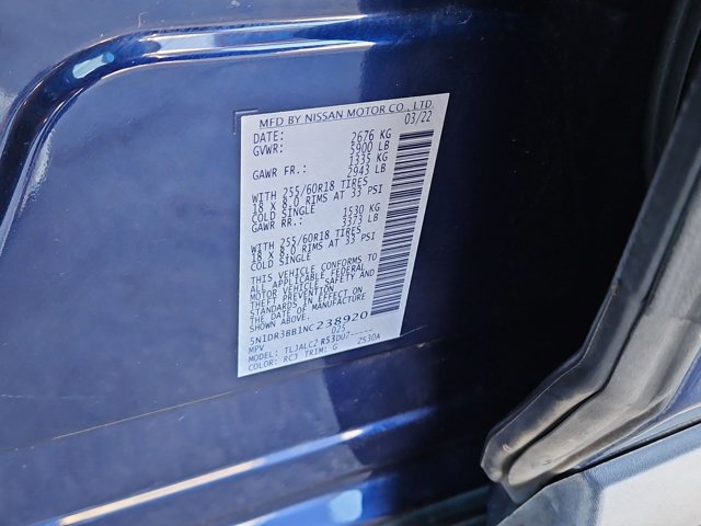 Used 2022 Nissan Pathfinder SV w/ SV Premium Package image 24