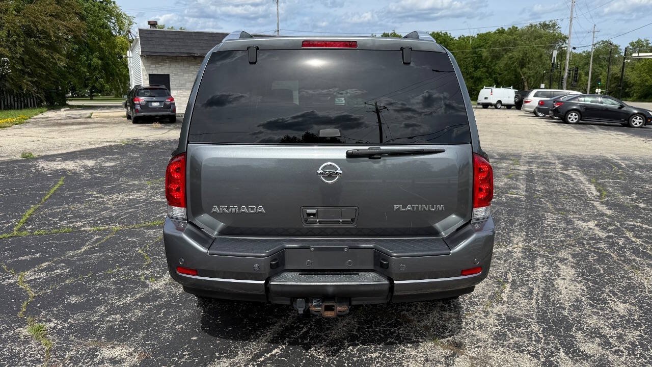 Used 2015 Nissan Armada Platinum w/ 2nd Row Captain Seat Package AWD/4WD image 7