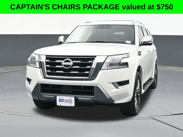 Used 2023 Nissan Armada Platinum w/ Captain's Chairs Package image 2