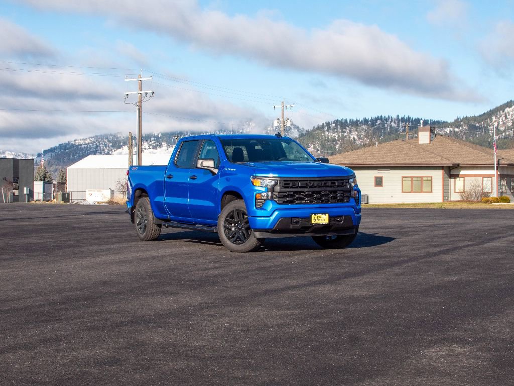 New 2025 Chevrolet Silverado 1500 Custom w/ LPO, Dark Essentials Package image 1
