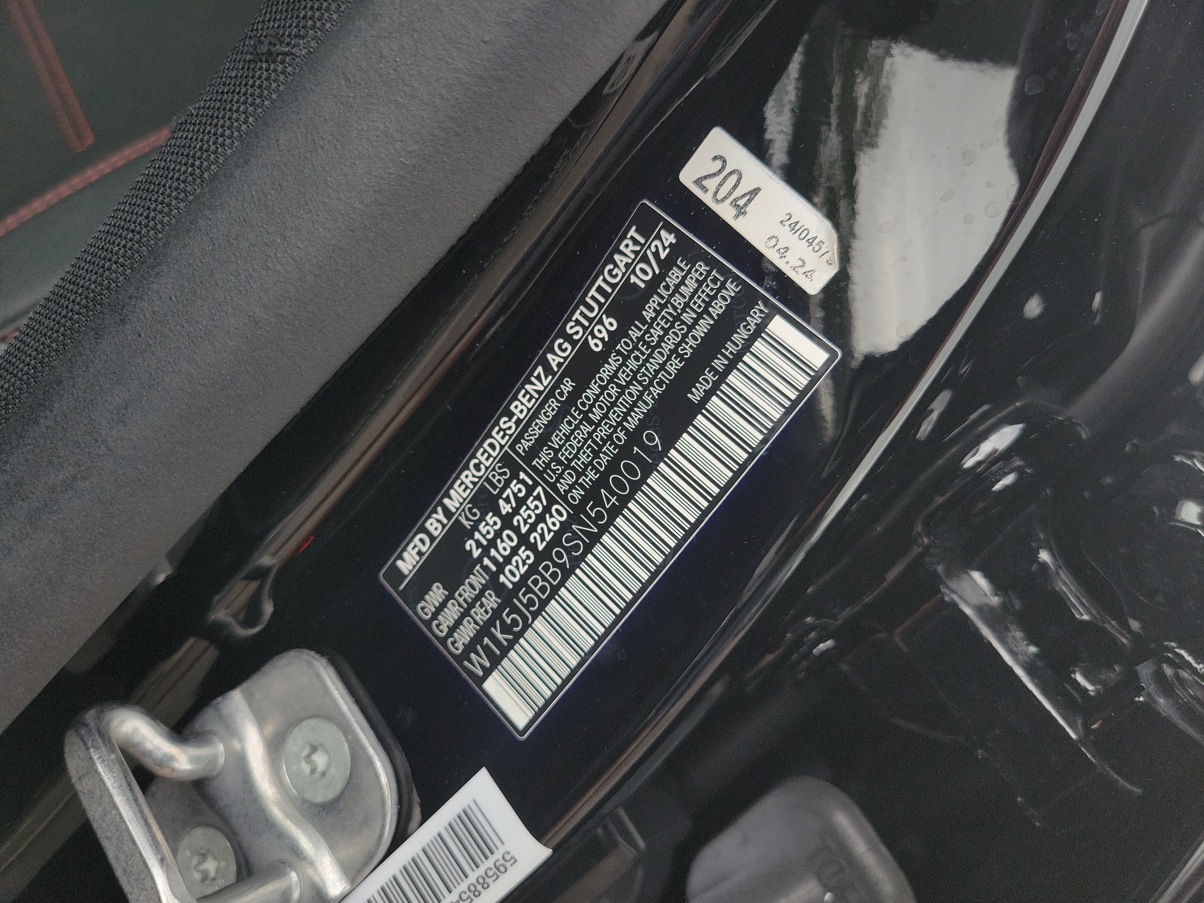 Certified 2025 Mercedes-Benz CLA 35 AMG 4MATIC image 30