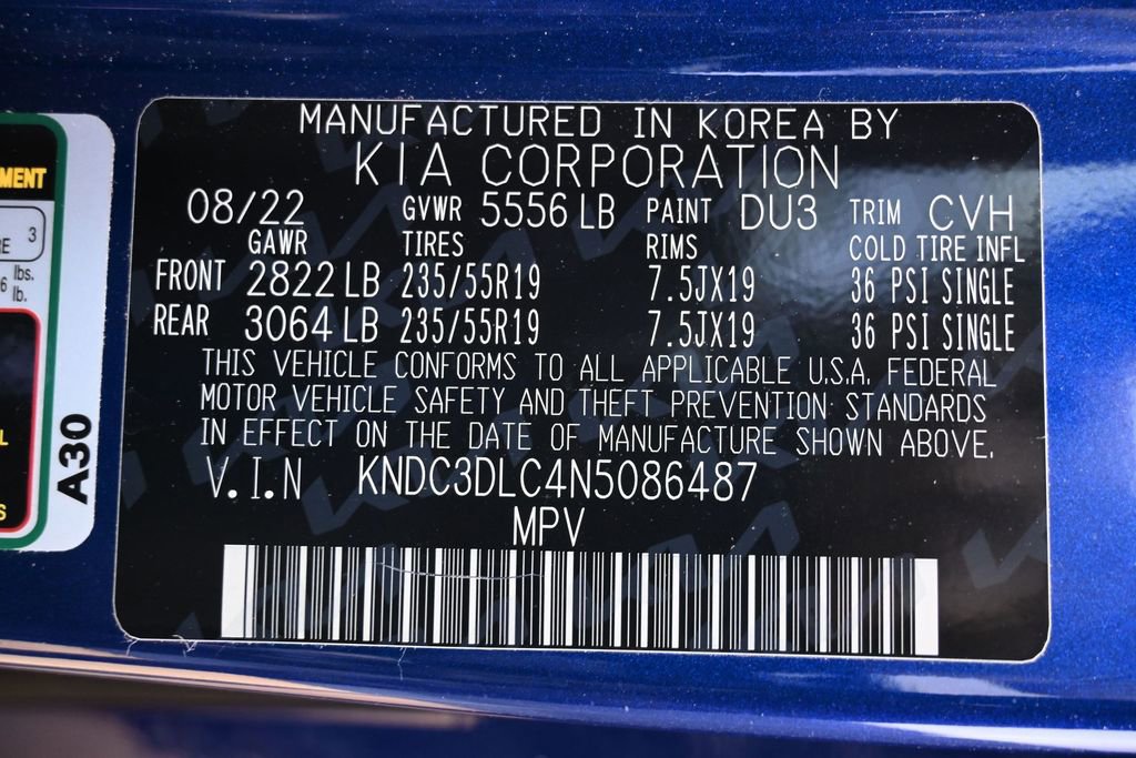 Used 2022 Kia EV6 Wind image 45