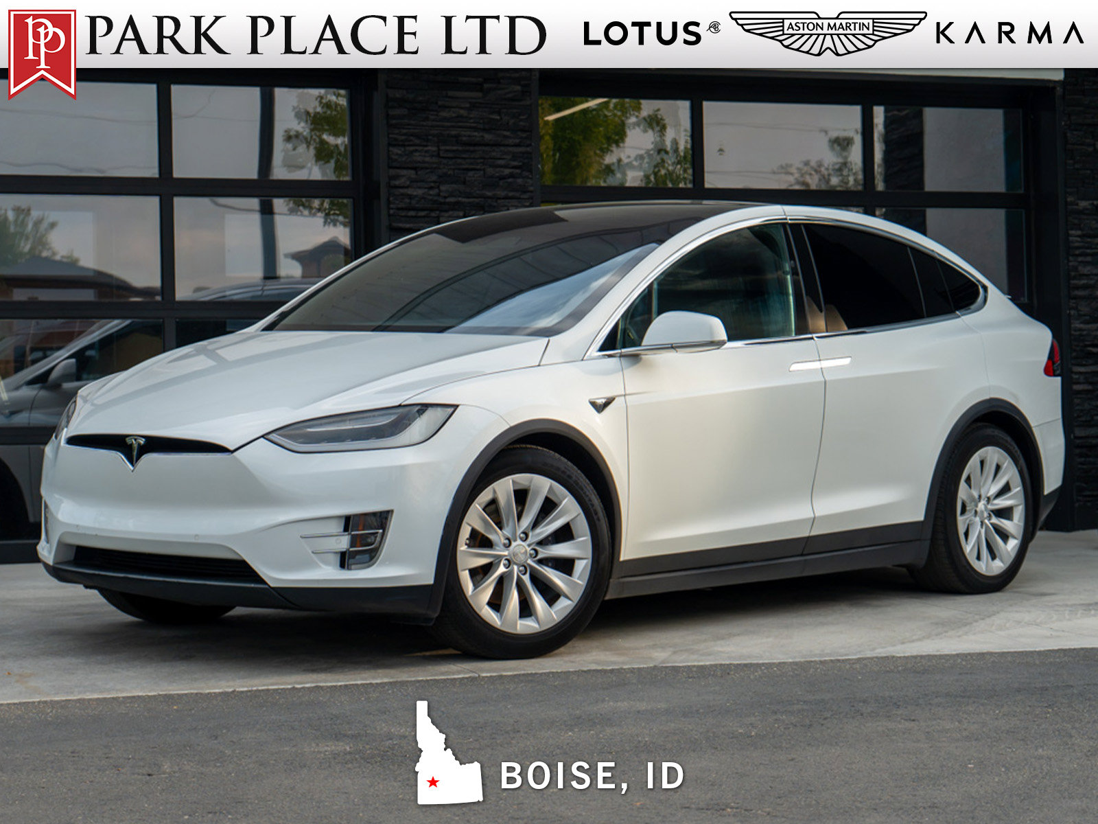 Used 2017 Tesla Model X 75D AWD/4WD image 1