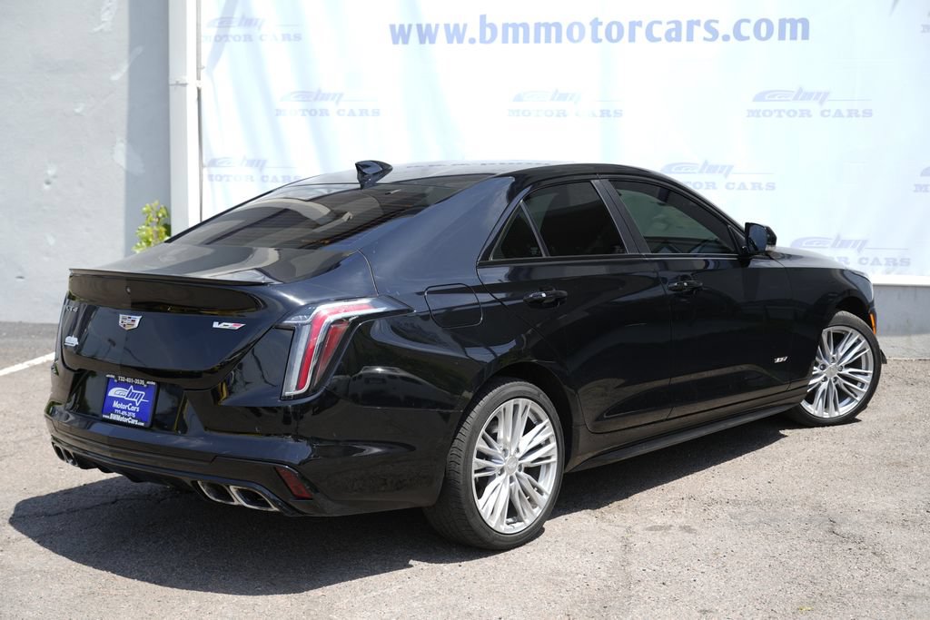 Used 2021 Cadillac CT4 V w/ Technology Package AWD/4WD image 3