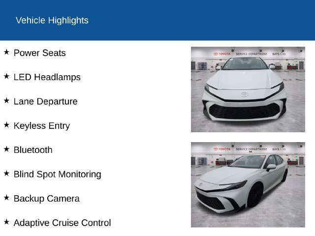 Used 2025 Toyota Camry SE FWD image 2