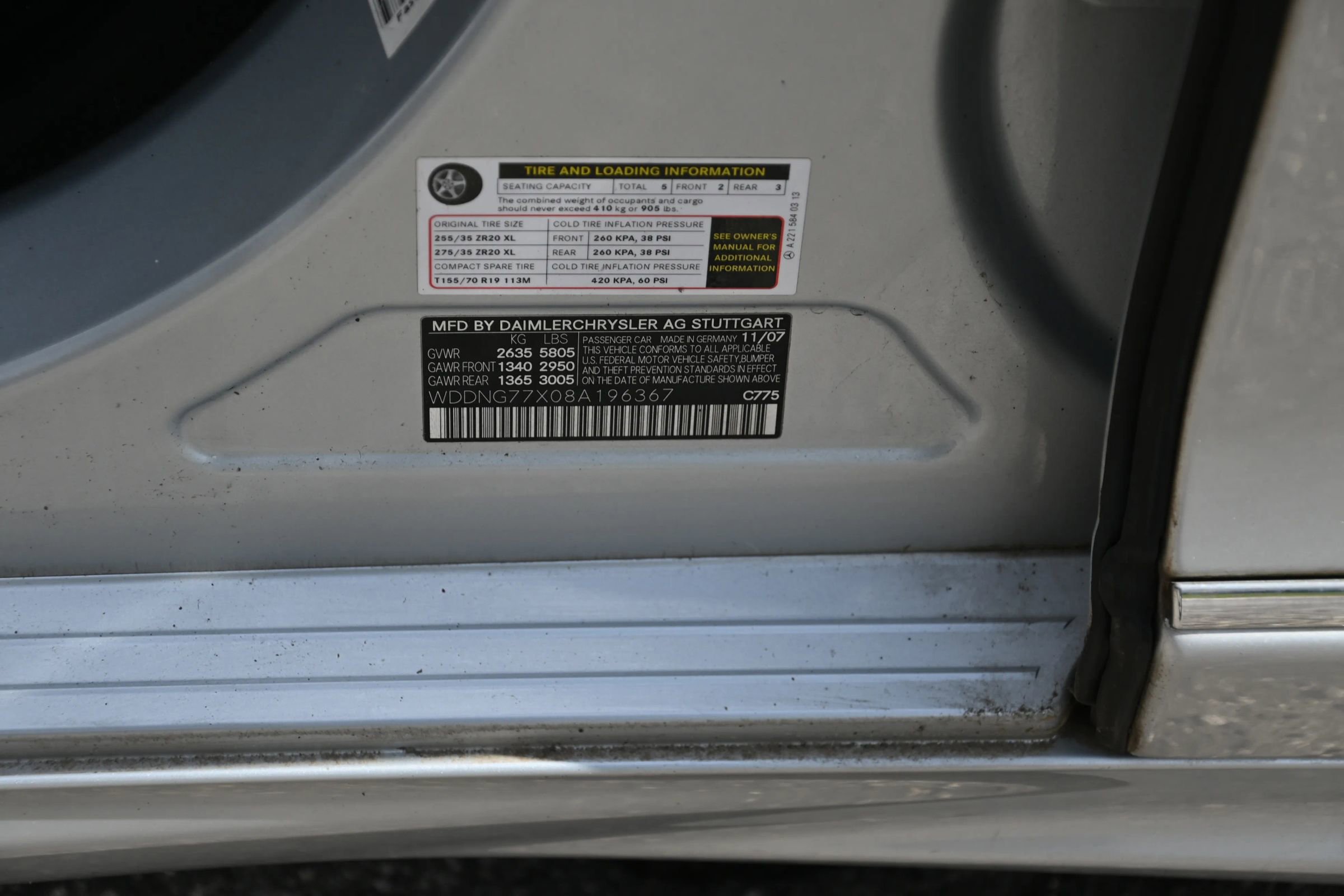 Used 2008 Mercedes-Benz S 63 AMG image 19