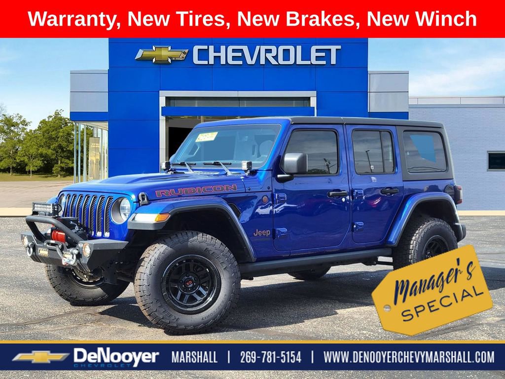 Used 2019 Jeep Wrangler Unlimited Rubicon AWD/4WD image 1