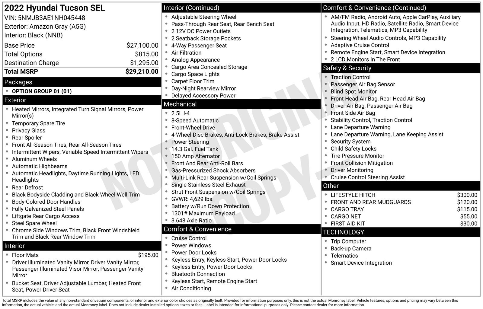 Used 2022 Hyundai Tucson SEL image 6