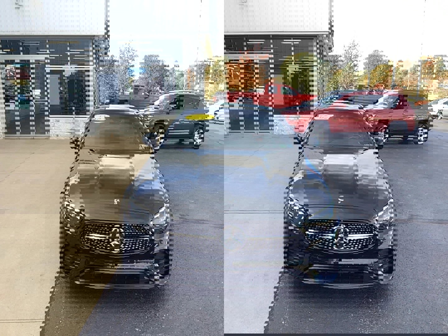 Used 2022 Mercedes-Benz E 450 Coupe w/ AMG Line image 2