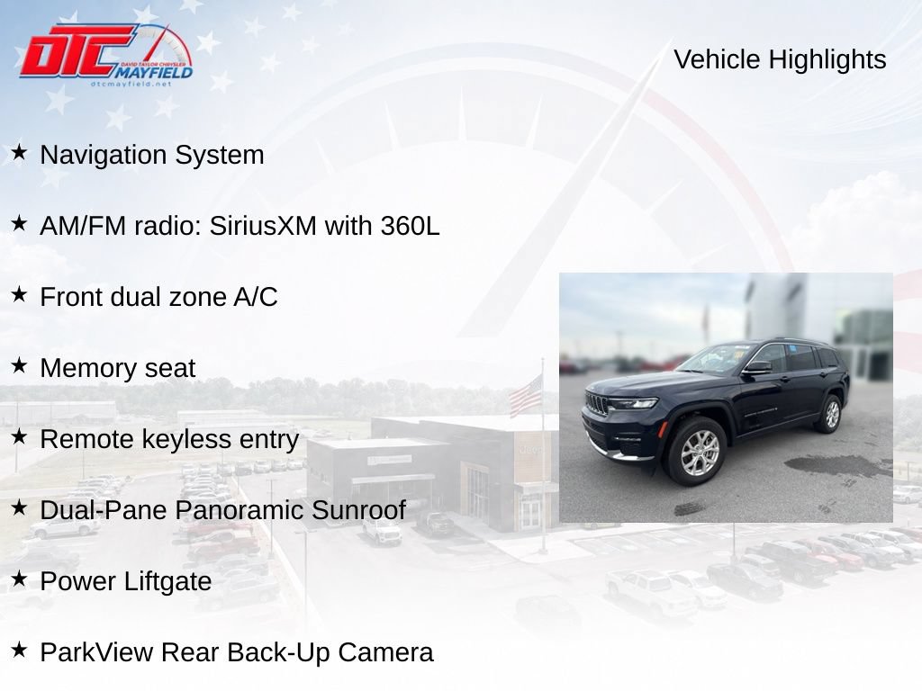 Used 2023 Jeep Grand Cherokee L Limited AWD/4WD image 6