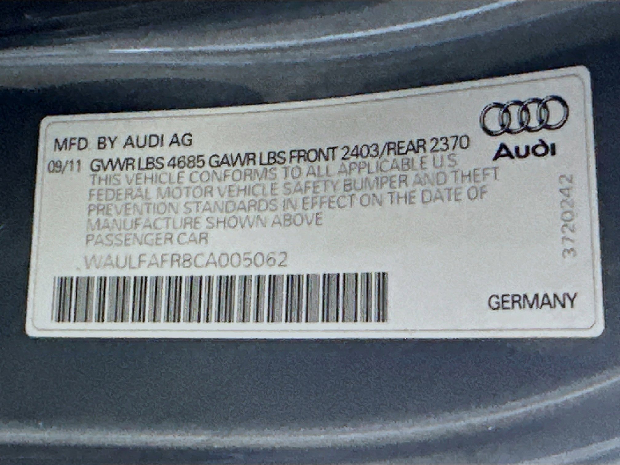 Used 2012 Audi A5 2.0T Premium Plus w/ Premium Plus Pkg image 12