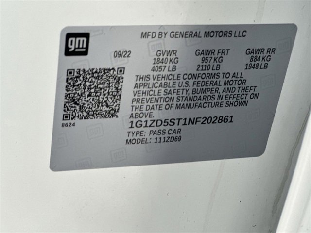 Certified 2022 Chevrolet Malibu LT image 32