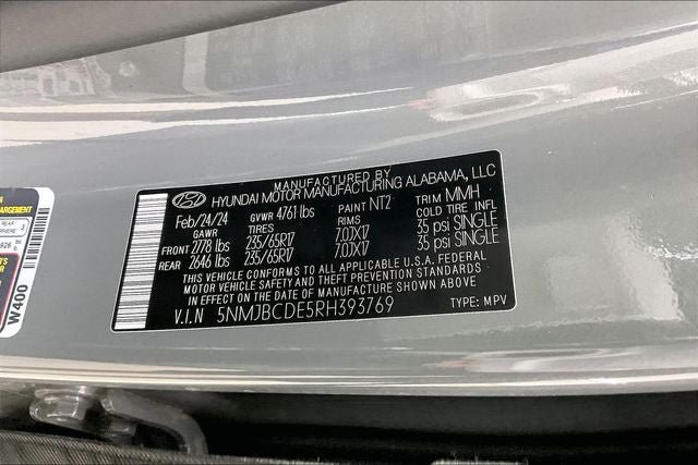 Certified 2024 Hyundai Tucson SEL AWD/4WD image 32