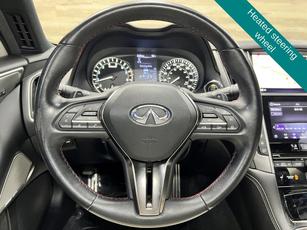 Used 2023 INFINITI Q50 Red Sport 400 w/ Black Opal Edition RWD image 9