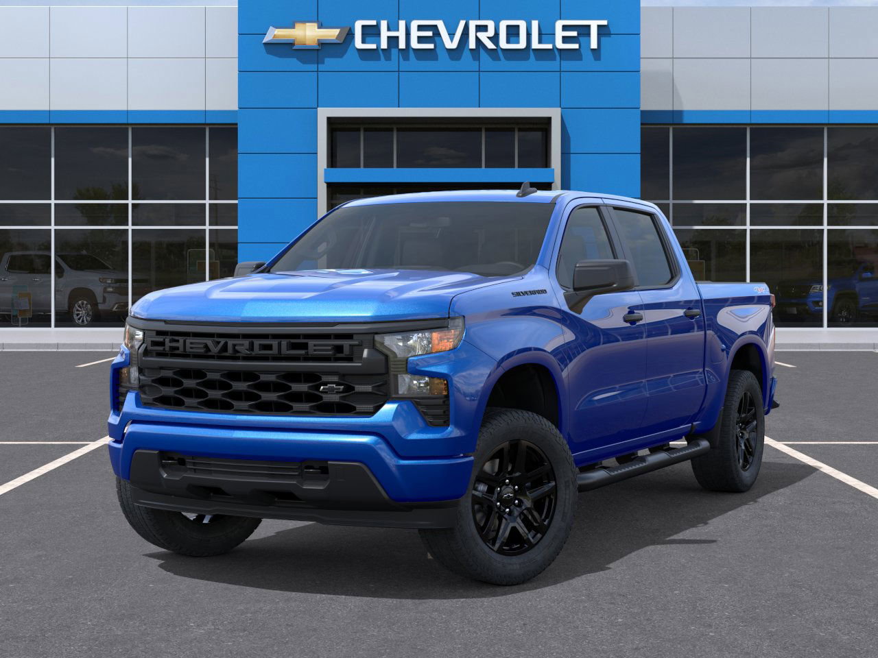 New 2026 Chevrolet Silverado 1500 Custom w/ Turbomax Blackout Package image 6