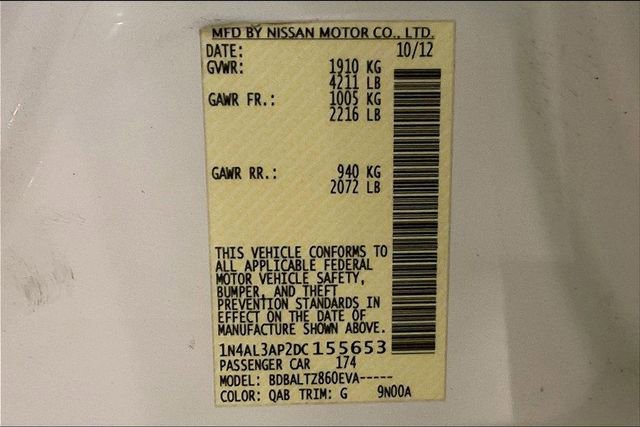 Used 2013 Nissan Altima 2.5 SV w/ 2.5SV Convenience Pkg FWD image 35