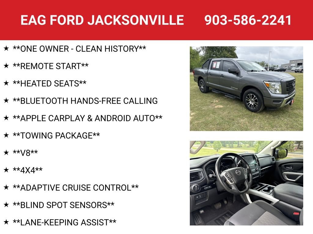 Used 2023 Nissan Titan SV w/ SV Convenience Package image 4