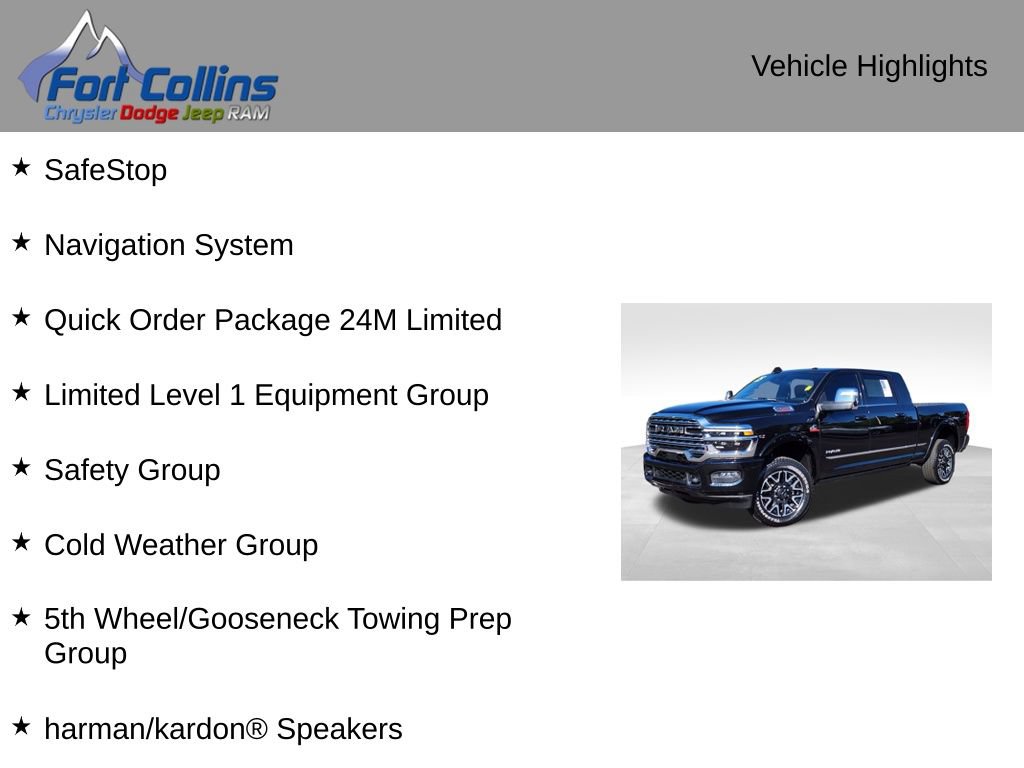 Used 2025 RAM 2500 Limited AWD/4WD image 4