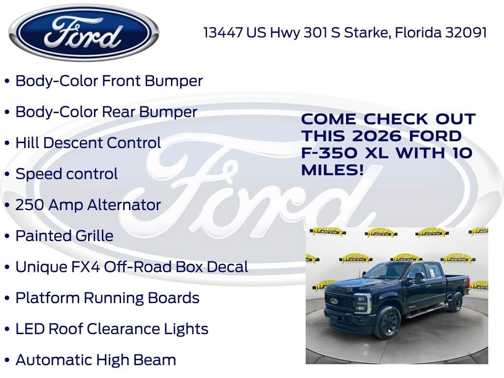 New 2026 Ford F350 XL w/ STX Appearance Package image 30