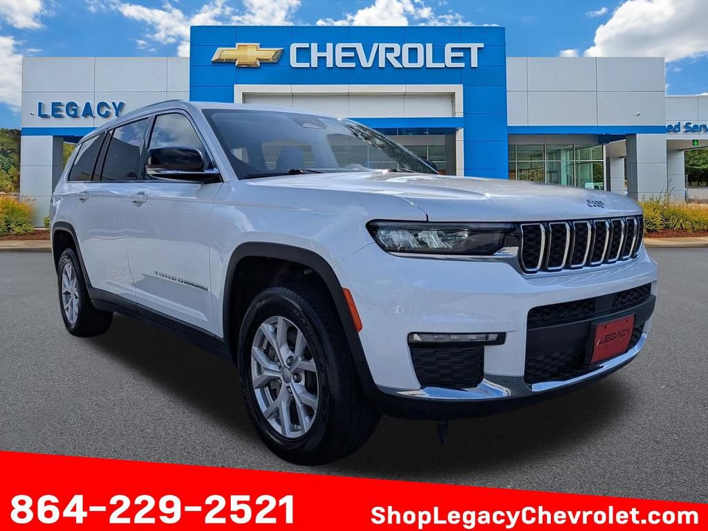 Used 2021 Jeep Grand Cherokee L Limited AWD/4WD image 1