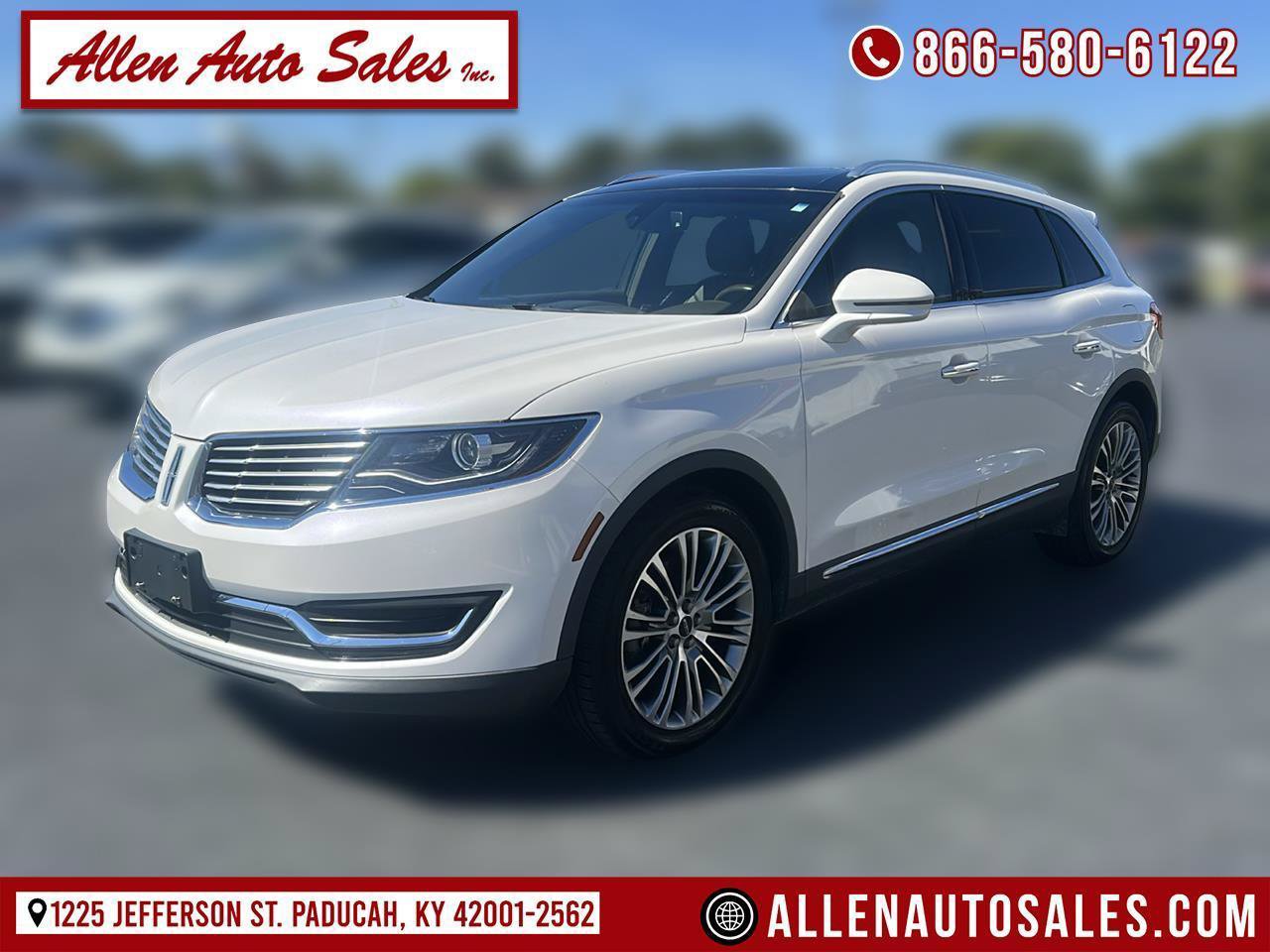 Used 2016 Lincoln MKX Reserve w/ Driver Assistance Package