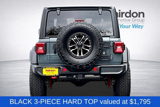 Used 2025 Jeep Wrangler Unlimited Rubicon w/ XTREMEE 35" Tire Package AWD/4WD image 4