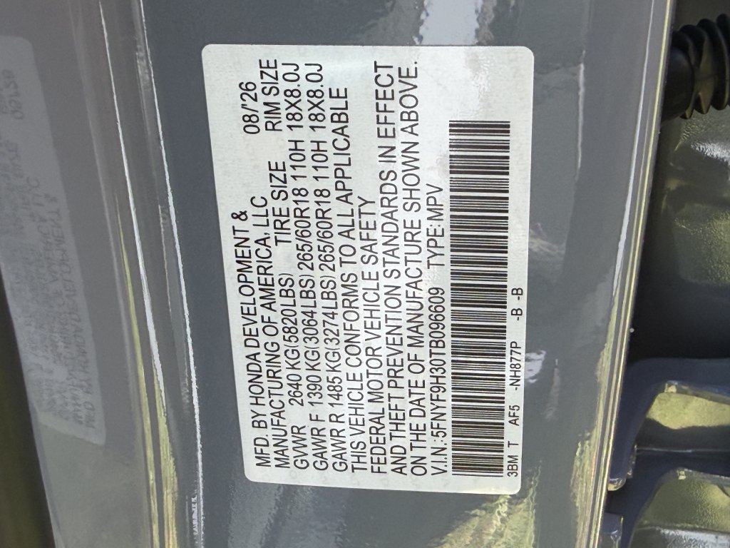 New 2026 Honda Passport RTL image 34