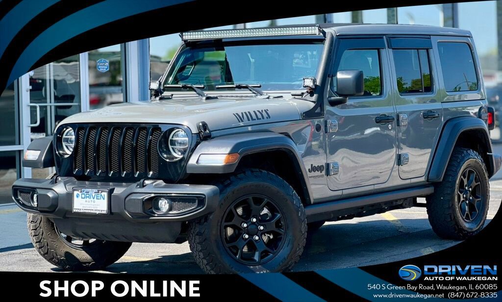 Used 2021 Jeep Wrangler Unlimited Sport image 1