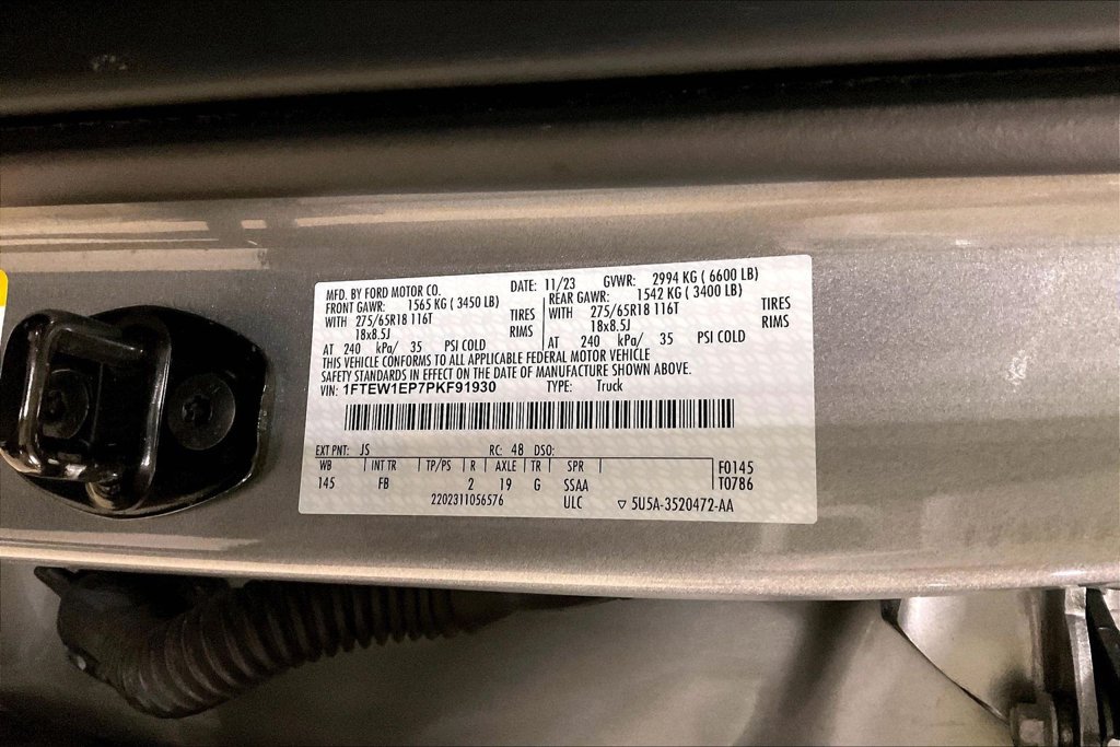 Certified 2023 Ford F150 XLT w/ Equipment Group 302A High AWD/4WD image 29
