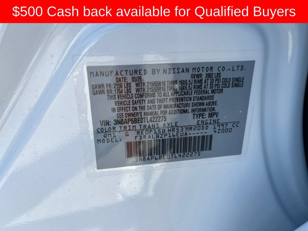 New 2026 Nissan Kicks S FWD image 31
