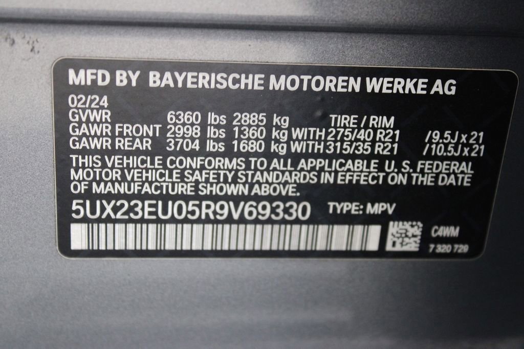 Used 2024 BMW X5 xDrive40i w/ Premium Package image 30
