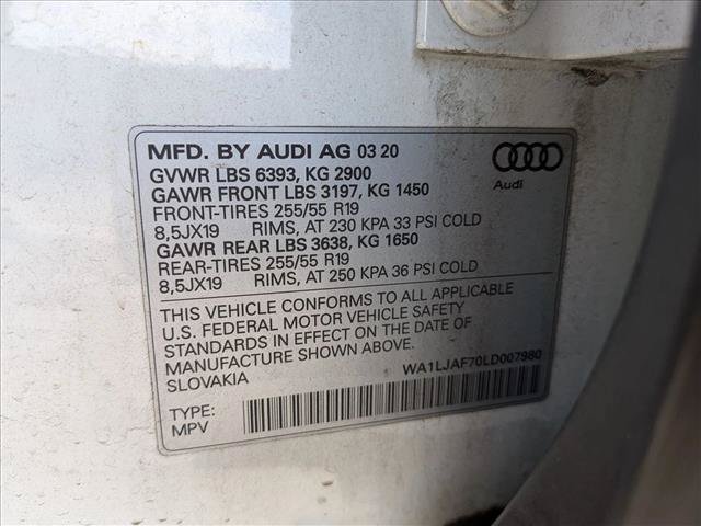 Used 2020 Audi Q7 2.0T Premium Plus w/ Premium Plus Package AWD/4WD image 15
