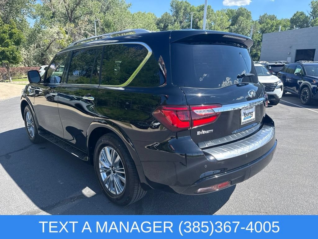 Used 2019 INFINITI QX80 Luxe w/ Cargo Package RWD image 6