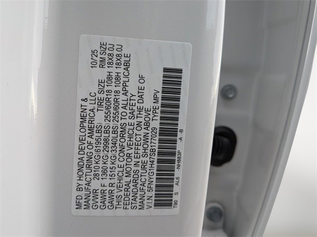 New 2025 Honda Pilot EX-L image 35