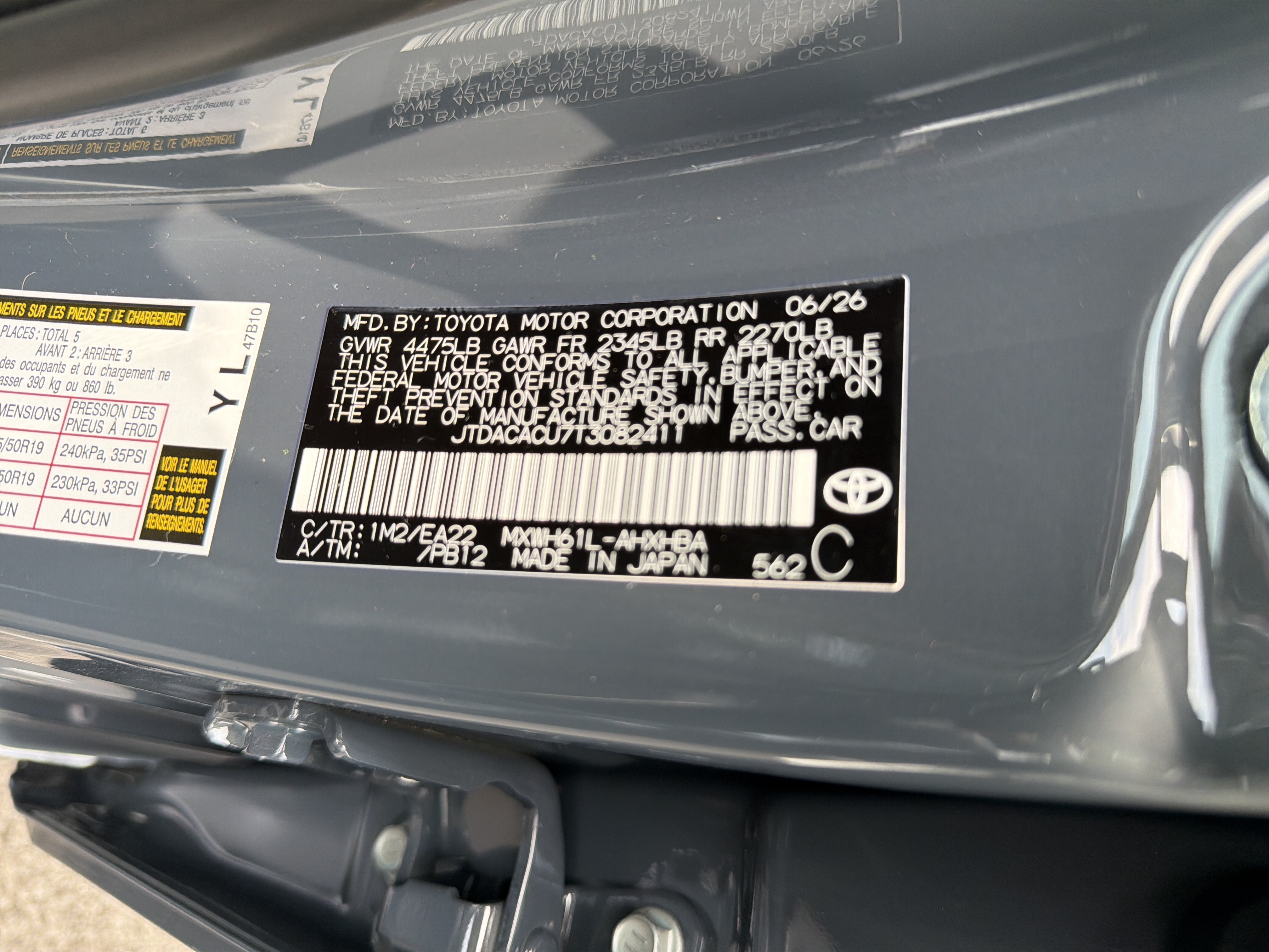 New 2026 Toyota Prius Plug-In Hybrid FWD image 10