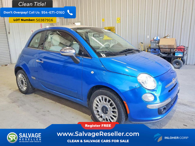 Used 2015 FIAT 500 Lounge w/ Luxury Leather Package FWD image 5