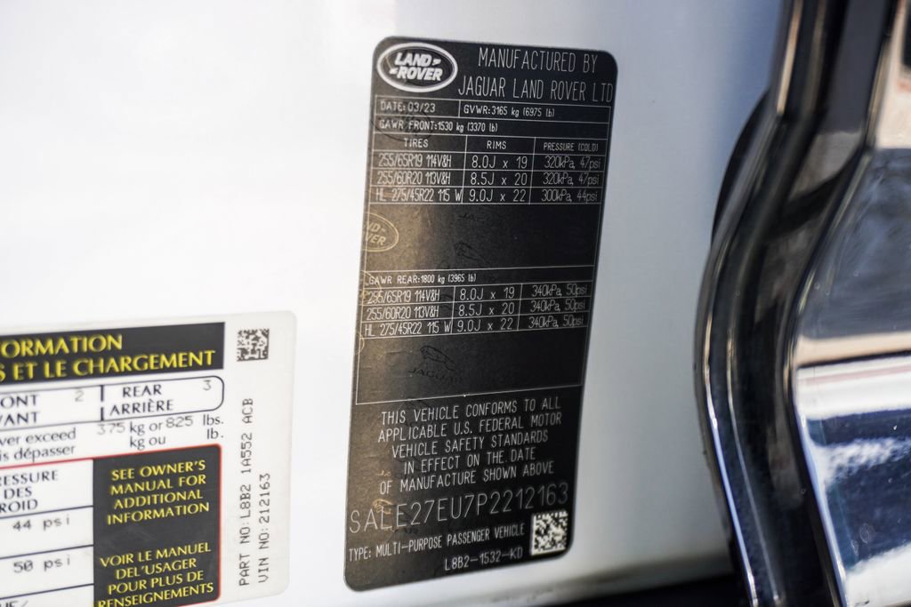 Used 2023 Land Rover Defender 110 X-Dynamic SE AWD/4WD image 47