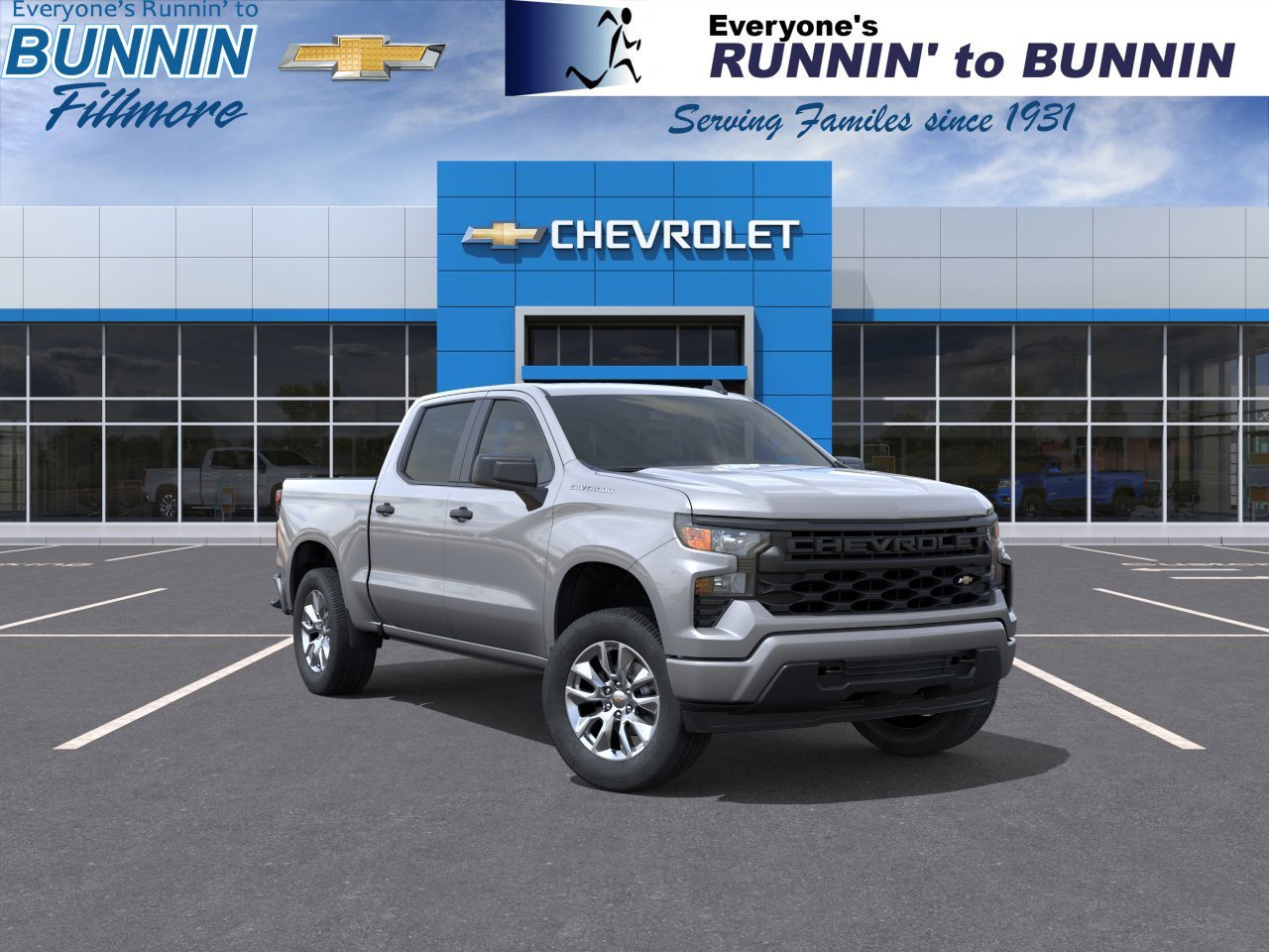 New 2026 Chevrolet Silverado 1500 Custom RWD image 1