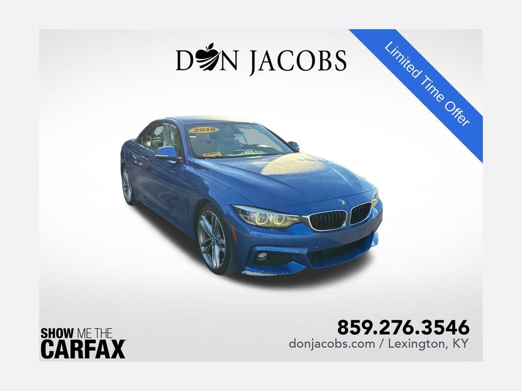 Used 2018 BMW 430i Convertible RWD 360° Tour