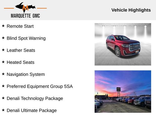 Used 2022 GMC Acadia Denali w/ Denali Ultimate Package image 7