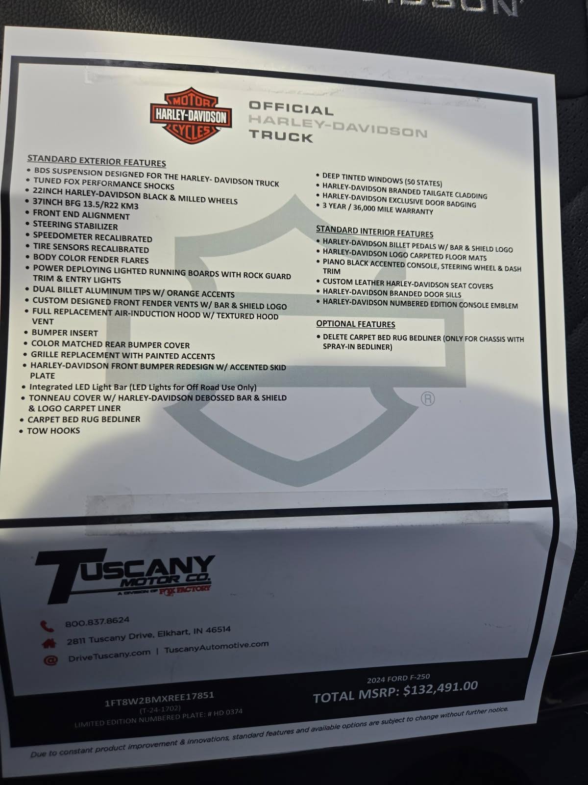 Used 2024 Ford F250 Lariat w/ Lariat Ultimate Package image 23